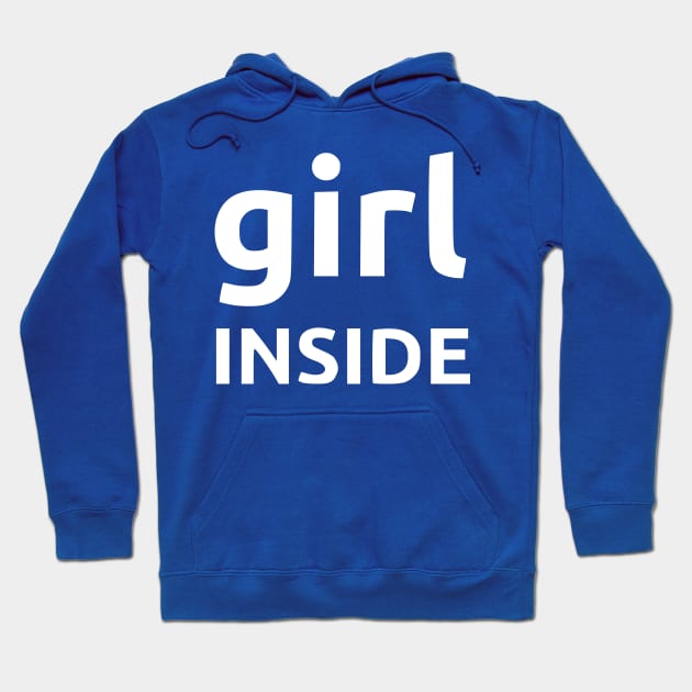 Girl Inside Hoodie by dikleyt